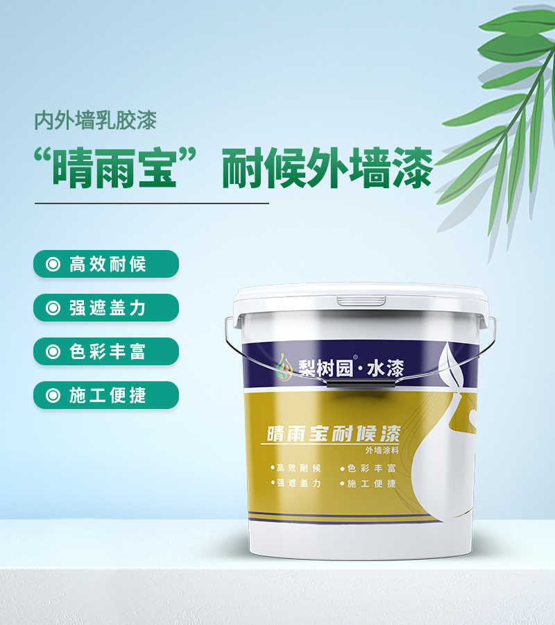 “晴雨宝”耐候外墙漆